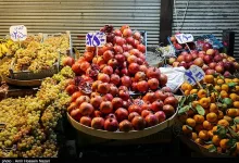بازار میوه شب یلدا